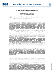BOLETÍN OFICIAL DEL ESTADO JEFATURA DEL ESTADO I.  DISPOSICIONES GENERALES 14695