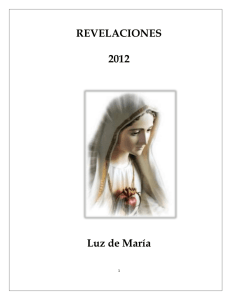 REVELACIONES  2012 Luz de María