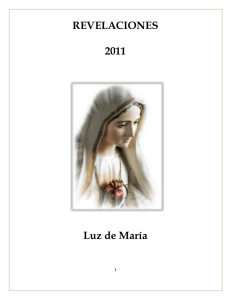 REVELACIONES  2011 Luz de María