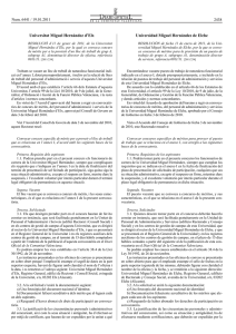 Universitat Miguel Hernández d’Elx Universidad Miguel Hernández de Elche