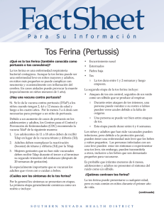 Tos Ferina (Pertussis)