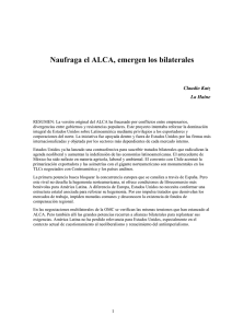 Naufraga el ALCA, emergen los bilaterales Claudio Katz La Haine