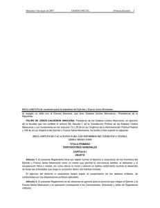 Miércoles 9 de mayo de 2007 DIARIO OFICIAL