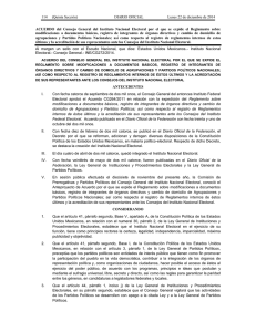 114     (Quinta Sección) DIARIO OFICIAL