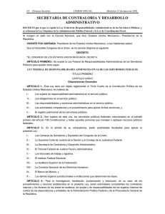 SECRETARIA DE CONTRALORIA Y DESARROLLO ADMINISTRATIVO