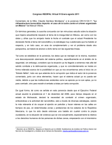 Congreso REDIPAL Virtual IV Enero-agosto 2011  “La