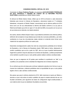 CONGRESO REDIPAL VIRTUAL VIII  2015  Oscar Gutiérrez Parada