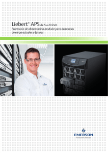 Liebert APS 5-20 kVA UPS Brochure - ES