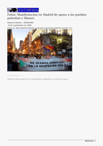 Fotos: Manifestacion en Madrid de apoyo a los pueblos Fotos en: _______________