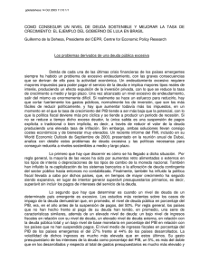 COMO  CONSEGUIR  UN  NIVEL  DE ... CRECIMIENTO: EL EJEMPLO DEL GOBIERNO DE LULA EN BRASIL