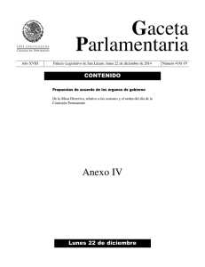 Relativo a las sesiones y el orden del día de la Comisión Permanente.