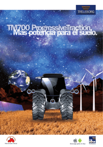 Catálogo TM700 Progressive Traction
