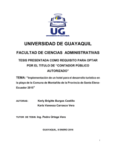 Implementación de un hotel para el desarrollo turístico en la playa de la Comuna de Montañita de la Provincia de Santa Elen.pdf