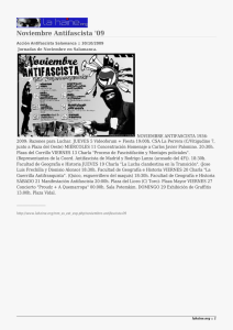 Noviembre Antifascista '09