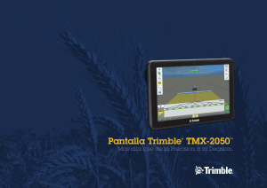Catálogo Trimble® TMX-2050™