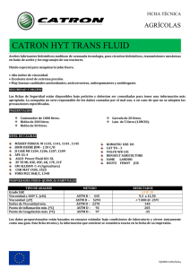 Catálogo CATRON HYT TRANS FLUID