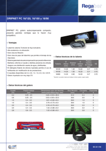 GC-G1-150 - DripNET® PC 16-90, 16-100 y 16-120