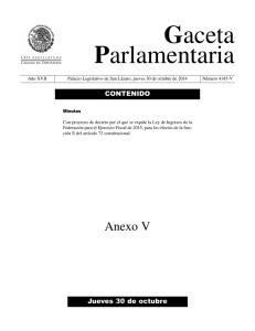 De Ley de Ingresos de la Federación para el Ejercicio Fiscal 2015.