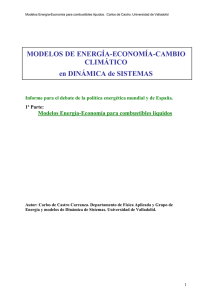 Modelos de energía-economía-cambio climático en dinámica de sistemas