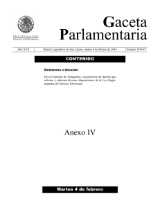 Que reforma y adiciona diversas disposiciones de la Ley Reglamentaria del Servicio Ferroviario.