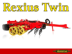 Rexius-Twin información de producto