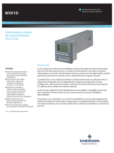 Standard Control Units 2U Datasheet (Spanish)