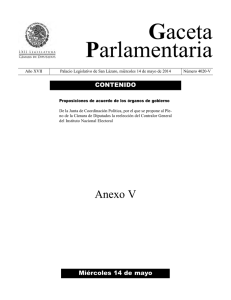 Relativo a la reelección del Contralor General del Instituto Nacional Electoral (INE).