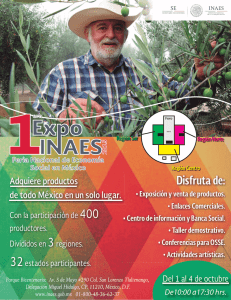 Boletín 64-2015. 1er Expo INAES 2015