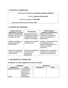 Control de M quinas El ctricas