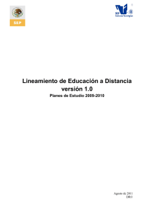 01. Lineamiento de EducaciÃ³n a Distancia