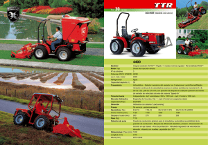 Catálogo TTR 4400 HST
