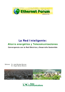 LA Red Inteligente: Ahorro energético y telecomunicaciones