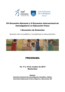 Ver programa de la actividad