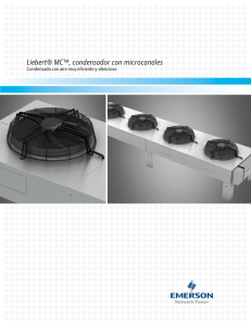 Condensador con microcanales Liebert MC; Brochure (Español); 50/60 Hz (R06/14) (SL-19538-SP)