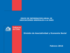 División de Asociatividad y Economía Social Febrero 2016