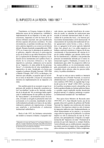 "El impuesto a la renta: 1960-1967"