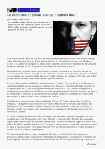 La liberación de Julian Assange: Capítulo final