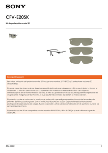 CFV-E20SK Kit de protección ocular 2D
