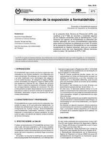 Nueva ventana:NTP 873: Prevención de la exposición a formaldehído (pdf, 547 Kbytes)