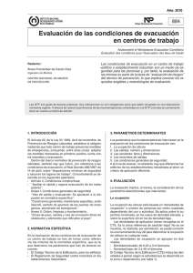 Nueva ventana:NTP 884: Evaluación de las condiciones de evacuación en centros de trabajo (pdf, 623 Kbytes)