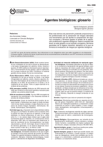 Nueva ventana:NTP 807: Agentes biológicos: glosario (pdf, 248 Kbytes)
