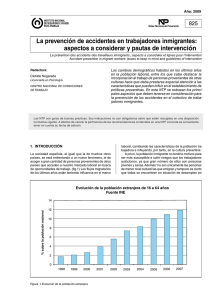 Nueva ventana:NTP 825: La prevención de accidentes en trabajadores inmigrantes: aspectos a considerar y pautas de intervención (pdf, 986 Kbytes)