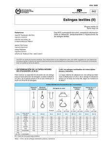 Nueva ventana:NTP 842: Eslingas textiles (II) (pdf, 514 Kbytes)