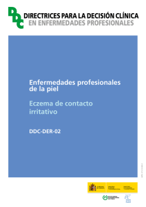 Nueva ventana:DDC-DER-02. Ezcema de contacto irritativo - Año 2012 (pdf, 688 Kbytes)