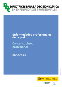 Nueva ventana:DDC-DER-03. Cáncer cutáneo profesional - Año 2012 (pdf, 519 Kbytes)