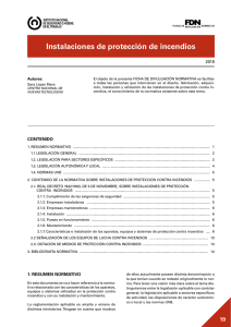 Nueva ventana:FDN-19: Instalaciones de detección y extinción de incendios - Año 2015 (pdf, 469 Kbytes)