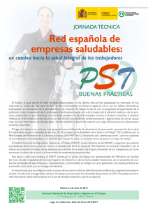Red española de empresas saludables: UENAS PRÁCTICAS B