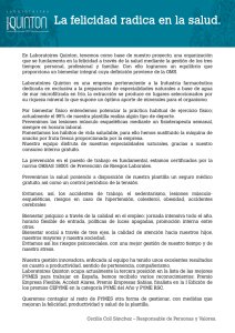 Nueva ventana:Reseña LABORATOIRES QUINTON INTERNACIONAL S.L. (pdf, 453 Kbytes)