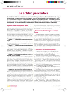 Enlace en nueva ventana: La actitud preventiva - Año 2007. (FP rev 42)