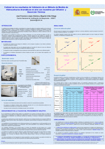 Enlace en nueva ventana: Calidad de los resultados de Validación de un Método de Medida de Hidrocarburos Aromáticos en aire con muestreo por Difusión y Desorción Térmica (2005)